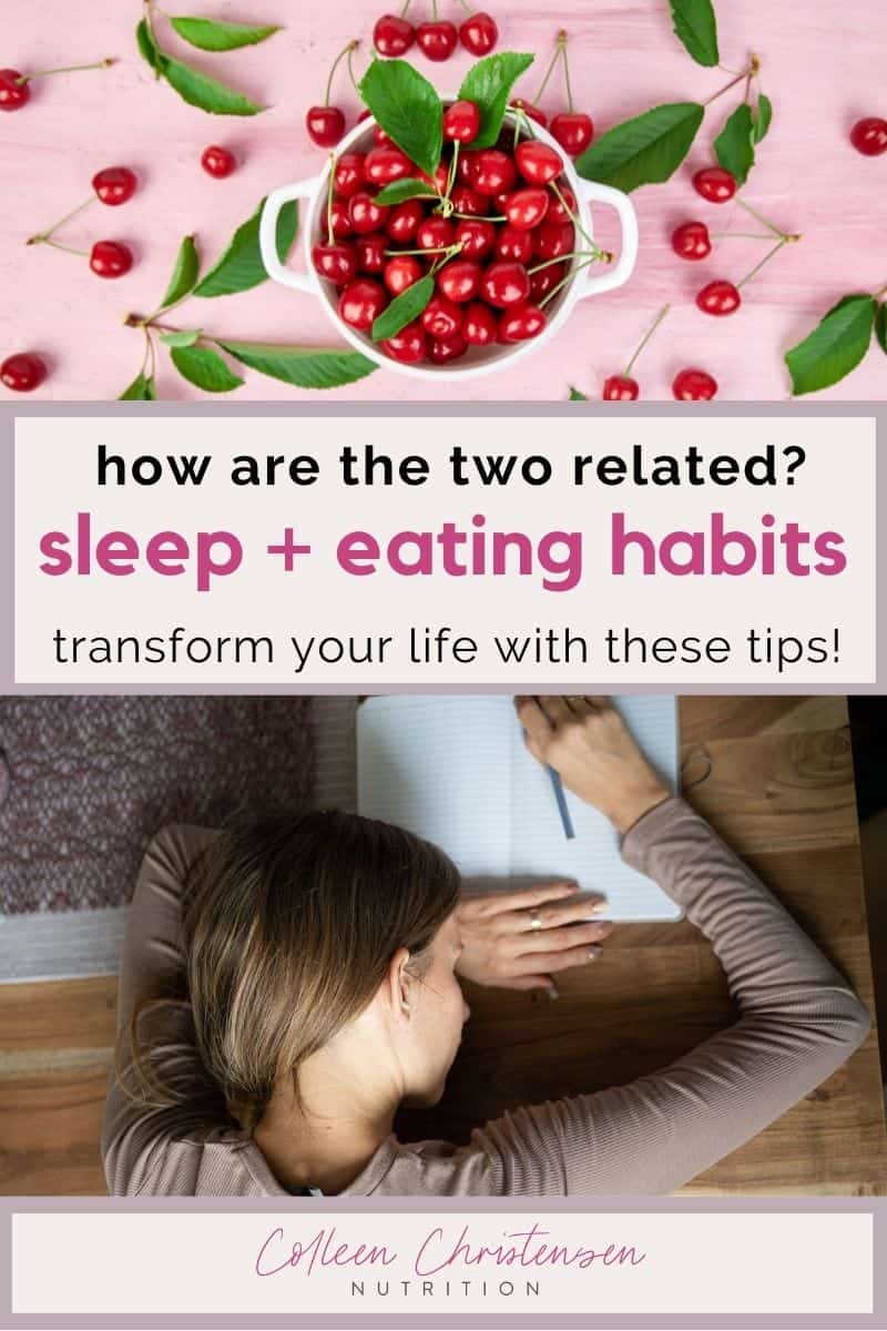 如何相关沉睡和进食习惯